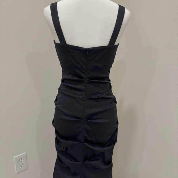 Cache Evening Gown Ruched Y2K Milkmaid Glamour Elegant Feminine Whimsigoth 8 - Picture 6 of 10